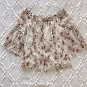 Lucky Brand Off the Shoulder Top